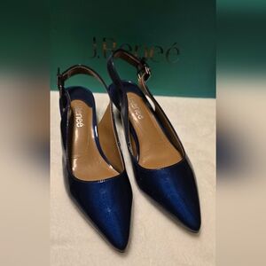 J.Renee Blue Stiletto Heels Elegant Pumps